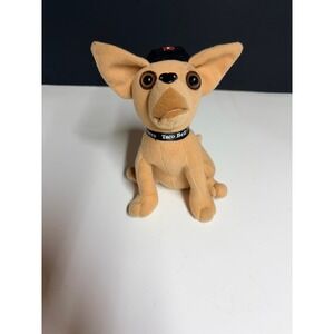 Vitg Taco Bell Chihuahua Plush Stuffed Animal Dog with Beret Applause 66461Works